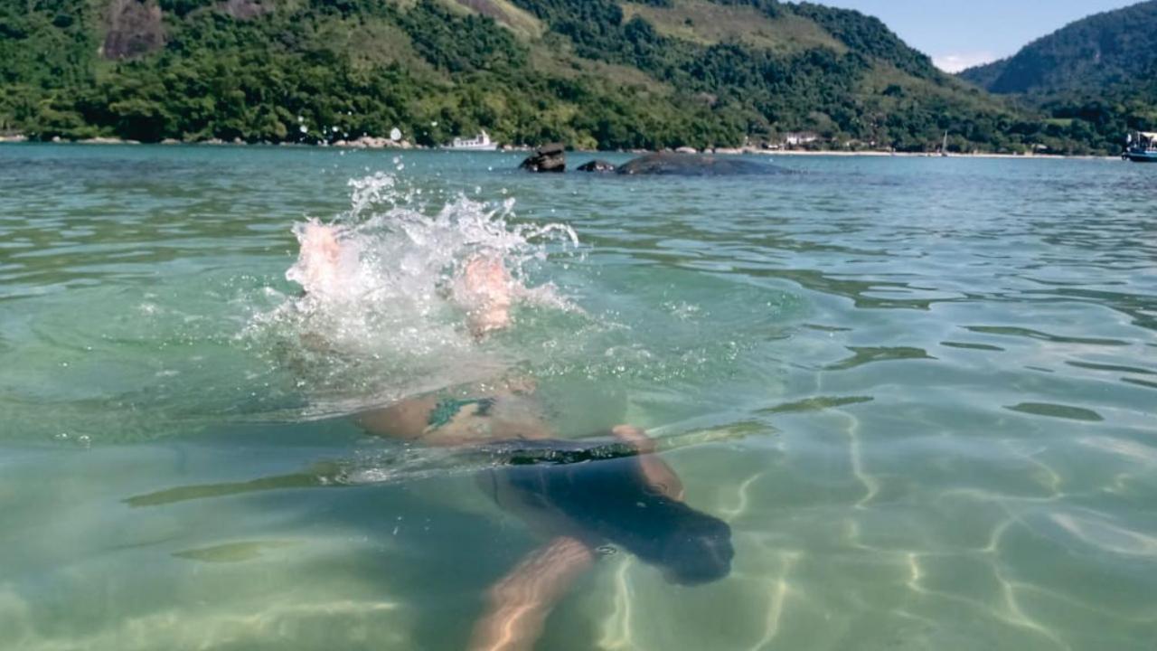 Apartmán Kitnet Aconchegante A 200M Da Praia Angra dos Reis Exteriér fotografie